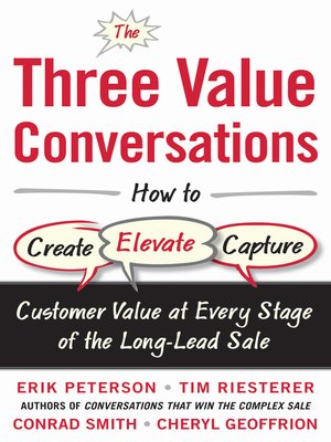 cover image of The Three Value Conversations